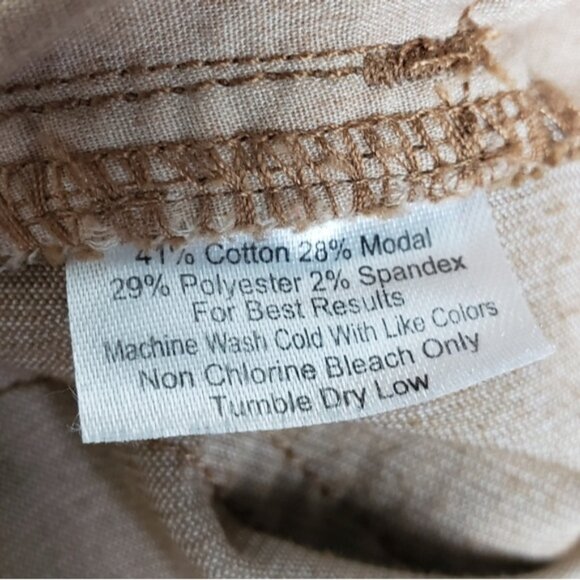 Peter Millar Golf Corduroy Stretch Pants size 8 Brown Preppy - Picture 6 of 10